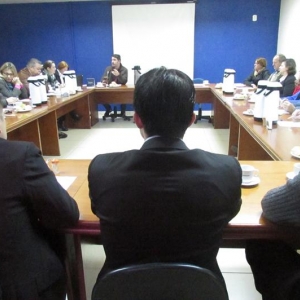 Presidente da Acimacar, Paulo Rodrigo Coppetti e  consultora de projetos de empreendedorismo do Sebrae, Deborah Steiner Dias