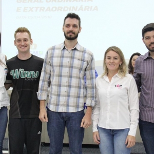 Representantes do Conselho do Jovem Empreender (Cojem) gestão 2018-2019