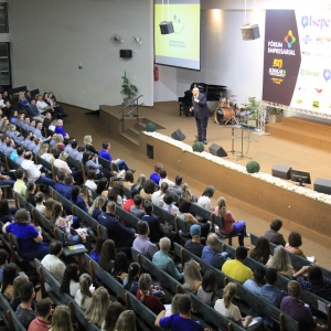 Mauricio Louzada foi o primeiro palestrante da edição 2018